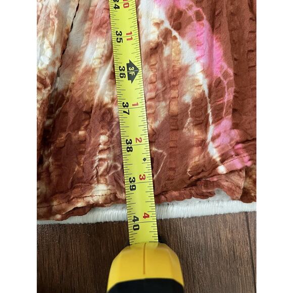 THE ODELLS ANTHROPOLOGIE Tie Dye Serena Top Lidia Maxi Skirt 2 Piece Set Sz XL - Picture 15 of 15